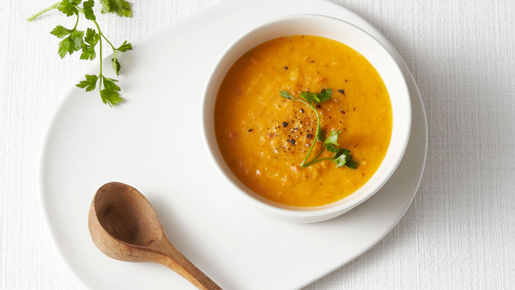Ginger Orange Carrot Soup Recipe | Hurom Recipes